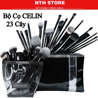  Bộ cọ Celin Missie by Celin 23 cây trang điểm chuyên nghiệp lông thú cao cấp 
