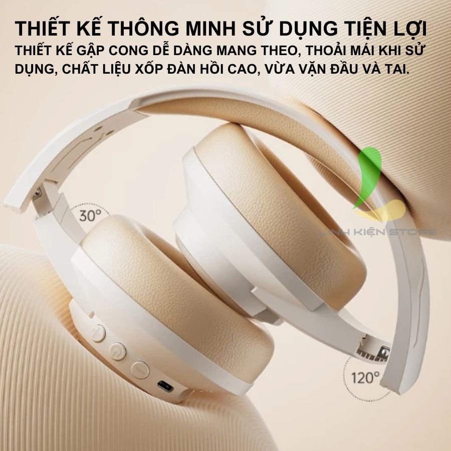 Tai Nghe Chụp Tai HOSAN XMOWI G5 Pro ANC Bluetooth Over-ear Khử Tiếng Ồn Chủ Động Hiệu Quả | BigBuy360 - bigbuy360.vn