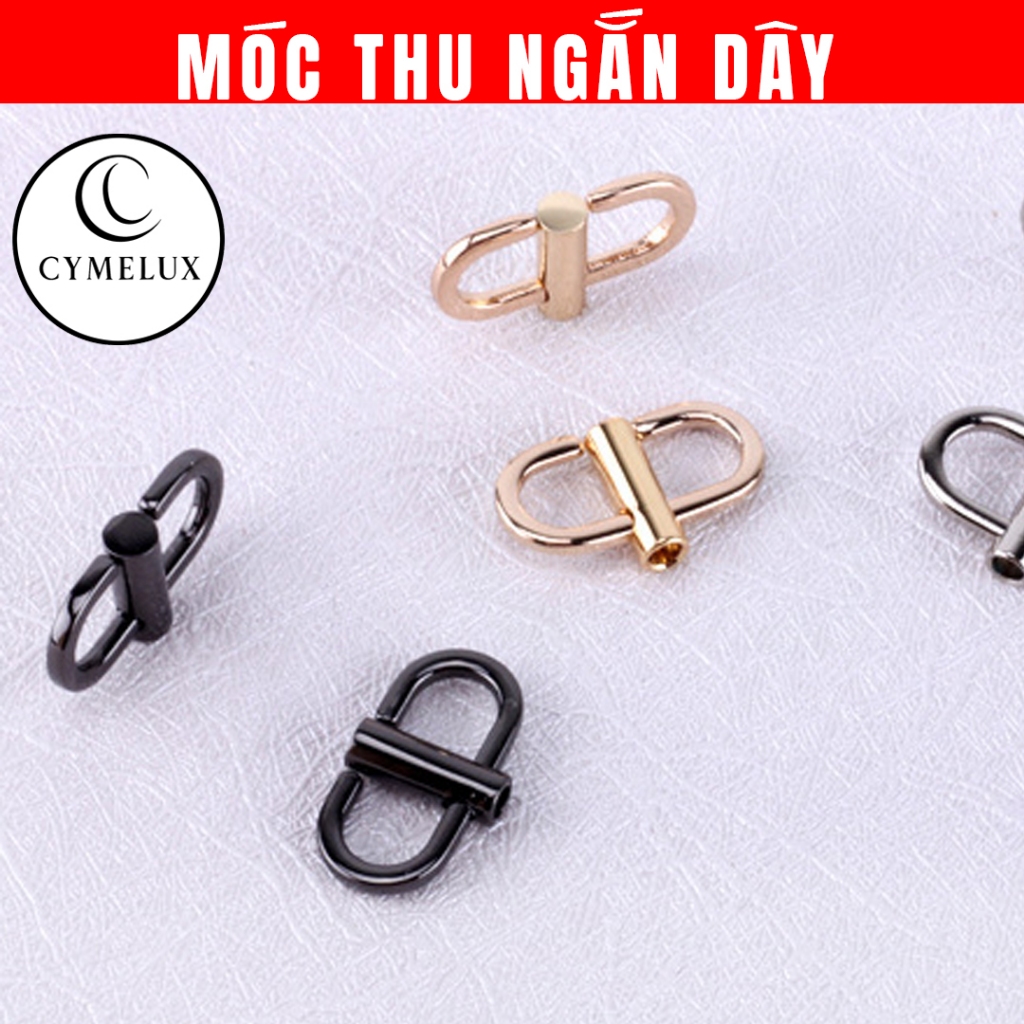 Móc thu ngắn dây túi xách tiện lợi không cần cắt dây túi dài | Màu sắc đa dạng