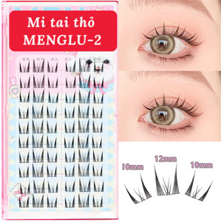  Mi giả Menglu Tai Thỏ Tự Nhiên Thủy Mi 