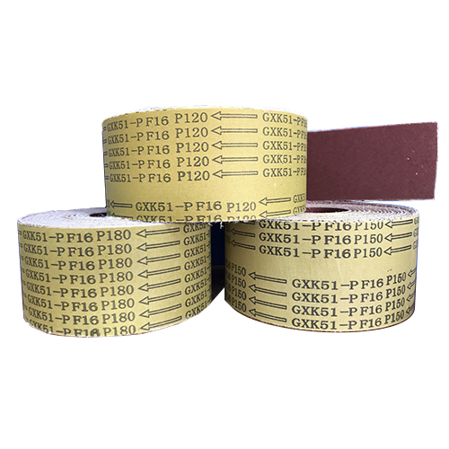 Giấy nhám vải cứng, giấy giáp vải cứng, Nhám cuộn GXK51 chà gỗ, số hạt từ P36 đến P240