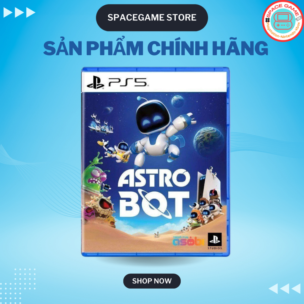 Đĩa chơi game PS5: Astro Bot có tiếng Việt