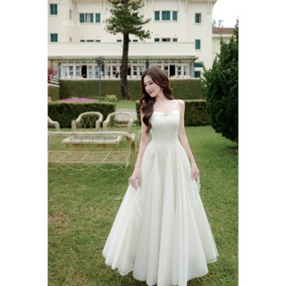 TIELA Đầm váy trắng ren lưới-Amara Dress 