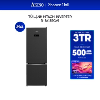 Tủ lạnh Hitachi inverter 396 lít R-B415EGV1 - Bảo hành chính hãng