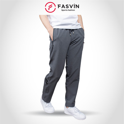 Quần Gió Nam FASVIN DC23592.HN 01 Lớp Chất Vải Và Phom Dáng Đẹp phù hợp đi chơi thể thao hay mặc nhà