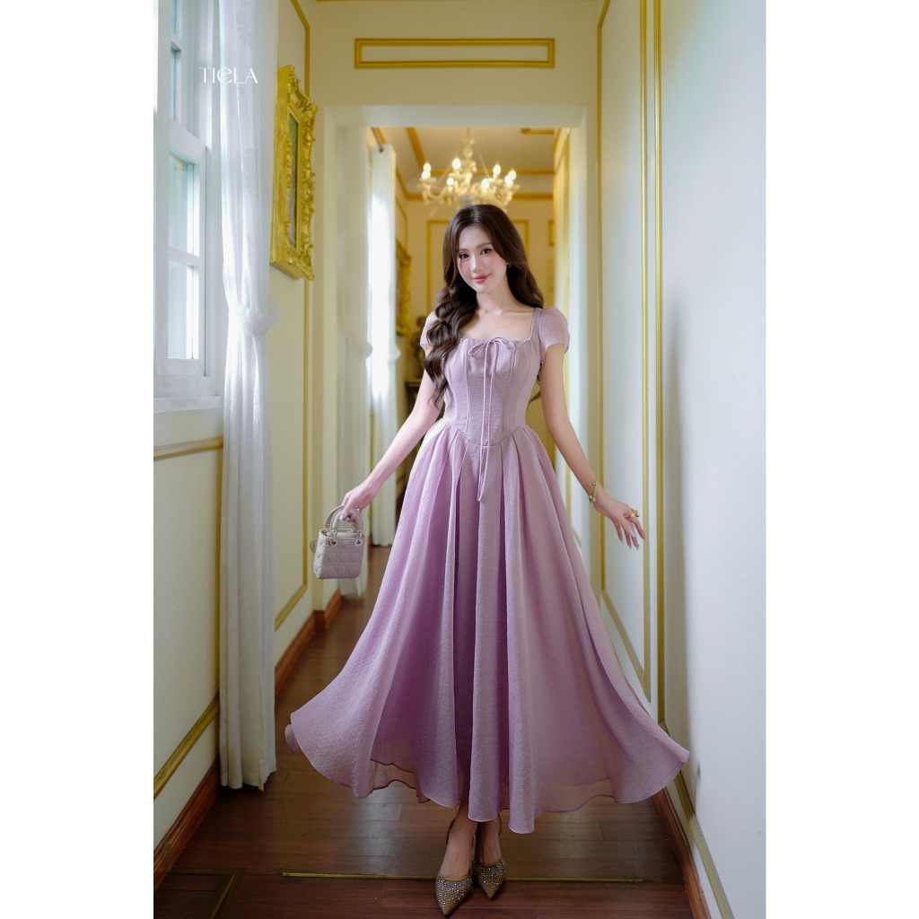 TIELA Đầm váy trơn dài -Snowwhite Dress | BigBuy360 - bigbuy360.vn