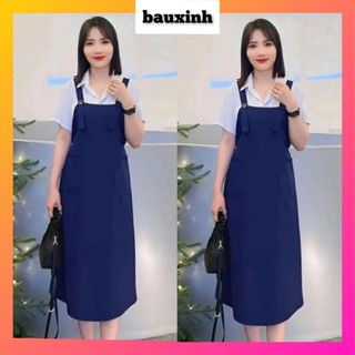  Yếm bầu đẹp công sở- Váy yếm bầu  không kèm áo -đầm bầu đẹp 