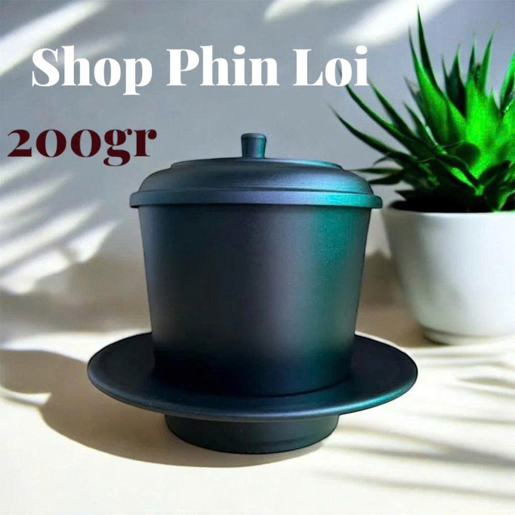 Phin cà phê nhôm 200gr mạ màu cao cấp, ĐỦ CÁC MÀU,Phin Anode cao cấp khắc logo theo yêu cầu.