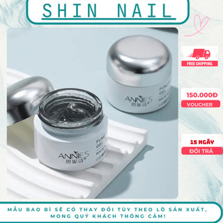  Gel Vẽ Nổi Thủy Tinh Annies Chính Hãng 20g - Màu Trắng Trong Suốt Trang Trí Móng Shin Nail 
