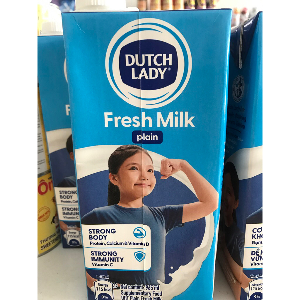 Sữa tươi không đường DUTCH LADY 1 lít