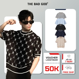 Áo Len Cổ Tròn Nam Nữ The Bad God Lunette Back To School Form Rộng Chất Len Mềm Unisex Local Brand Áo Sweater
