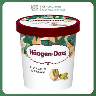 (Ship hỏa tốc) HAAGEN-DAZS - Kem Hạt Dẻ Cười, Pistachio & Cream Ice Cream (420ml)