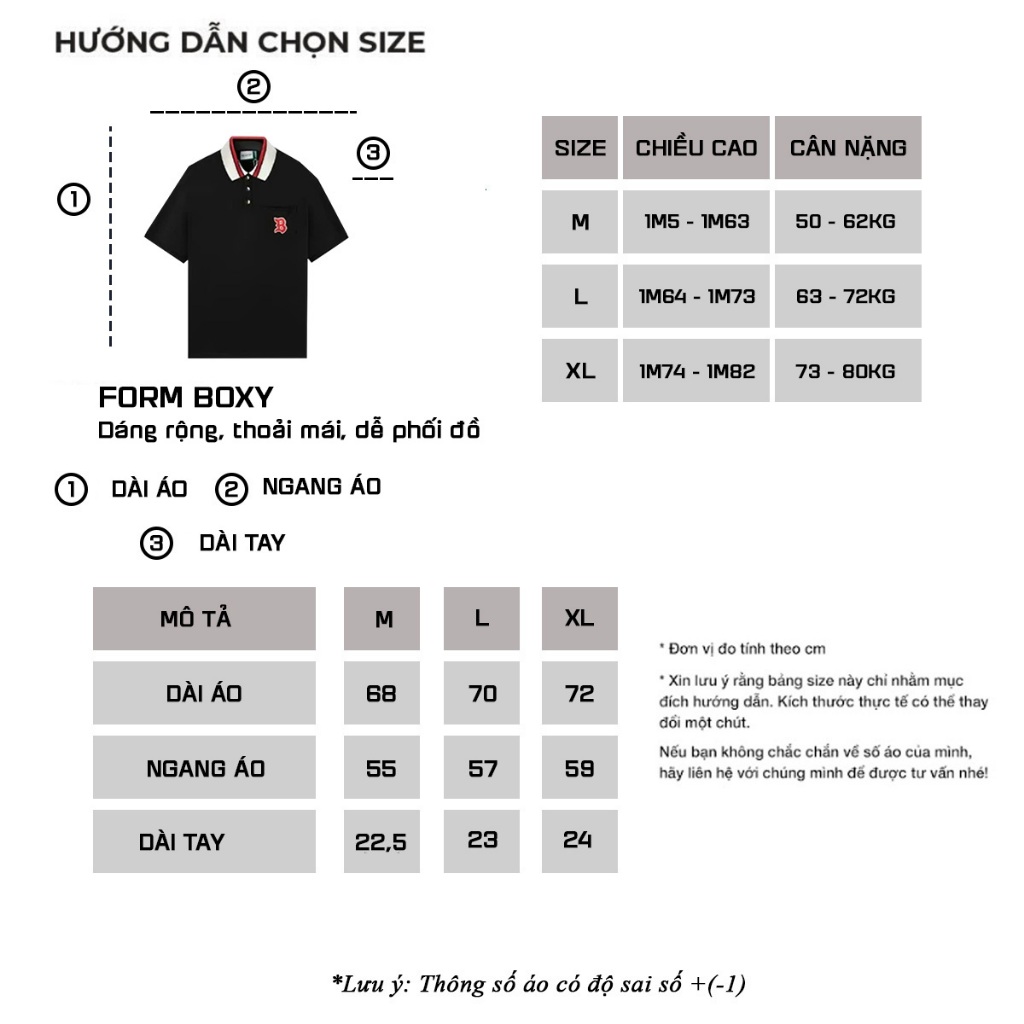 Áo Polo Nam Nữ The Bad God Noble Form Rộng Local Brand Unisex | BigBuy360 - bigbuy360.vn