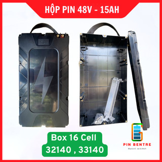 Hộp Pin Xe Điện 48V Chứa 16 Cell 32140 (33140) Có Quai Xách [PBT247]
