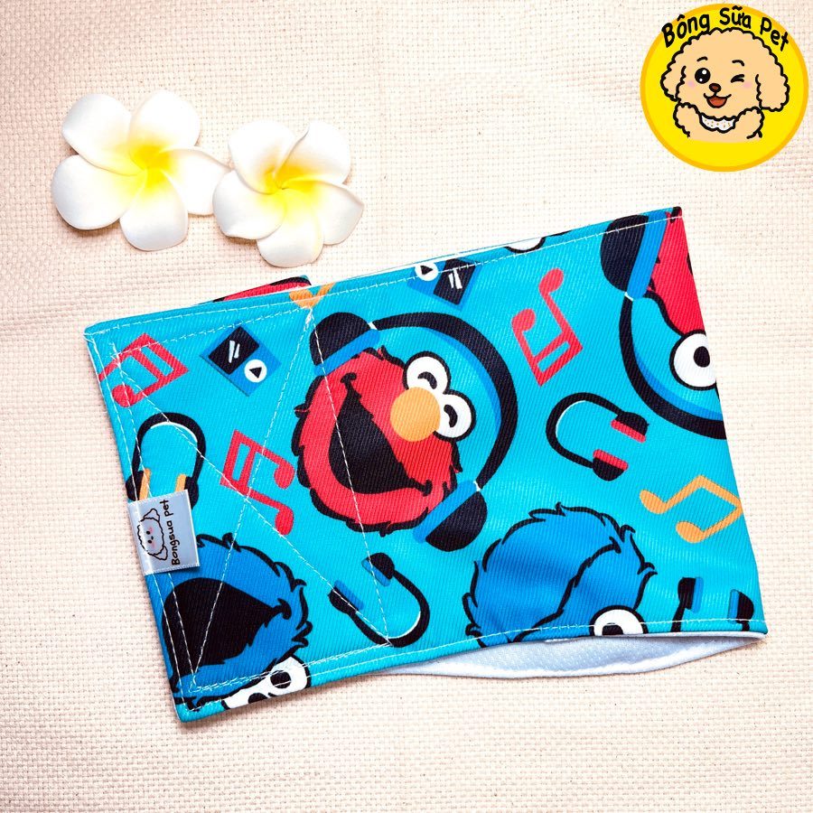 𝐂𝐎𝐎𝐊𝐈𝐄 𝐌𝐎𝐍𝐒𝐓𝐄𝐑 & 𝐄𝐋𝐌𝐎 - Tã vải cho cún đực.