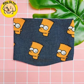 TÃ VẢI SIMPSON QUẤN BỤNG CHO CÚN ĐỰC