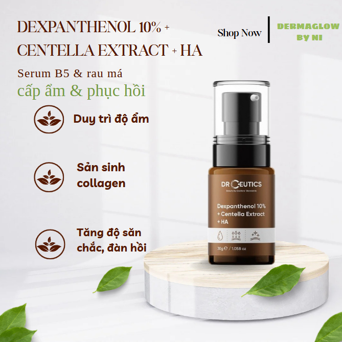 Serum dưỡng ẩm Drceutics HA B5 Centella/ HA NMF