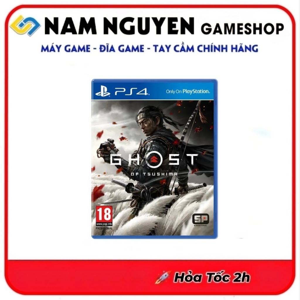 Đĩa Game PS4 | Ghost Of Tsushima GOT