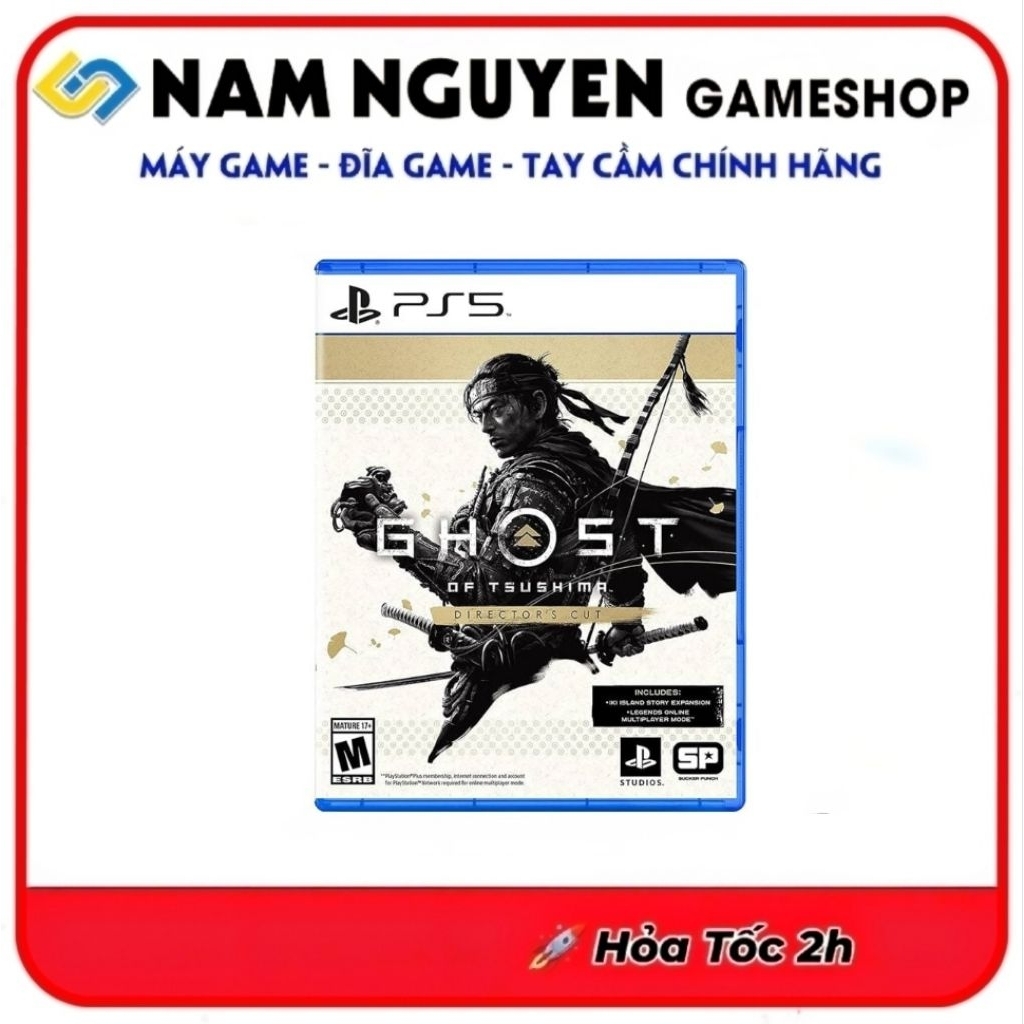 Đĩa Game PS5 | Ghost Of Tsushima Director's CUT GOT