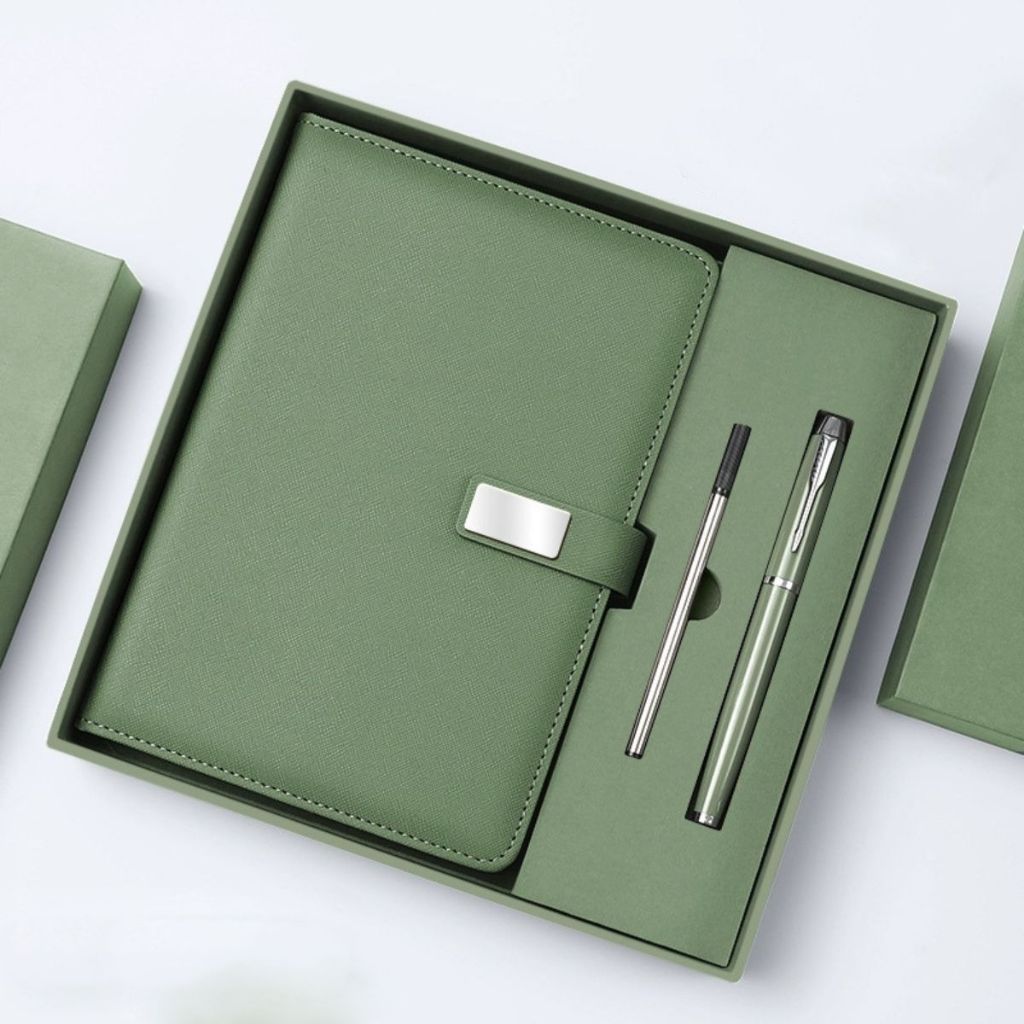 Bộ sổ tay và bút ký quà tặng doanh nghiệp, nhân viên, sinh nhật