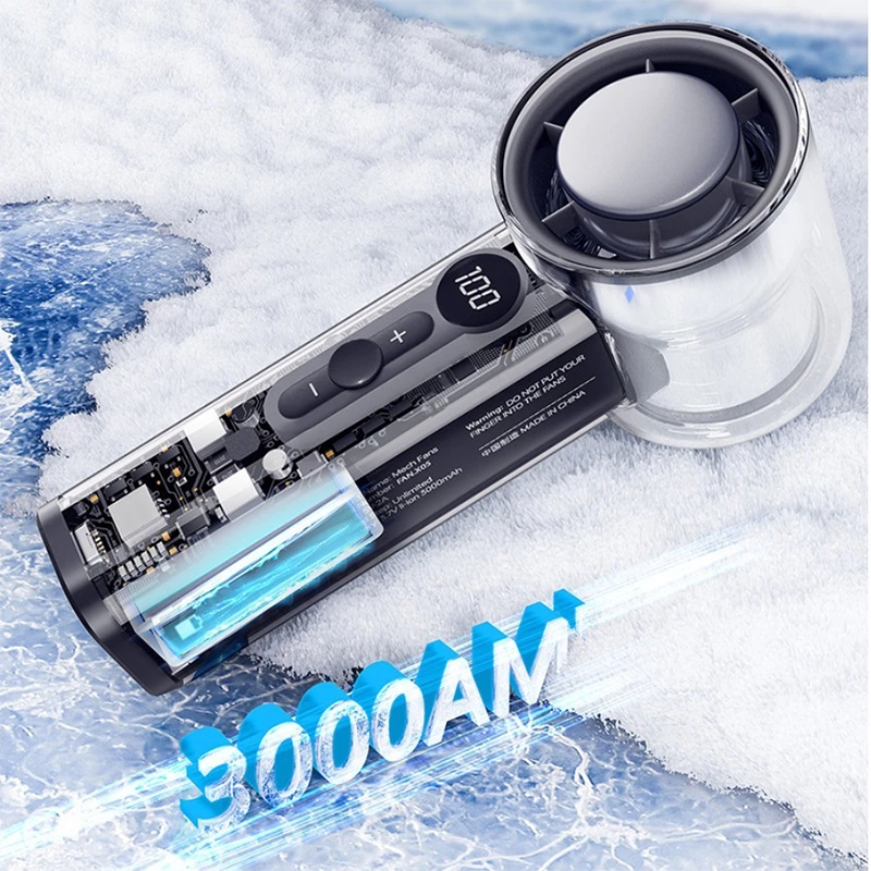 ⚡Quạt Cầm Tay Mini⚡ 100 Độ Gió Mạnh siêu mát 180 độ Xoay Gấp Làm lạnh bán dẫn Quạt tích điện mini | BigBuy360 - bigbuy360.vn