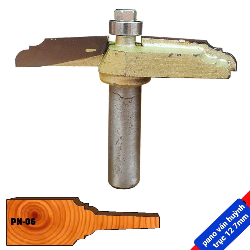 MŨI PHAY GỖ ĐÁNH VÁN HUỲNH  PN06 HÀNG VIỆT NAM CHẤT LƯỢNG CAO