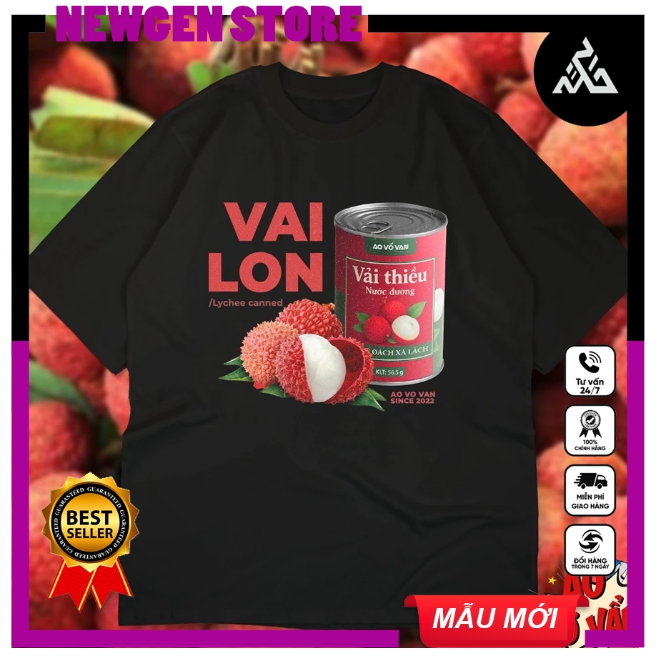 Áo Thun Quả Vải Lon - Người Việt Khoai Tây - Củ Lạc Lối - Underdogs - Vietnamese Coffee