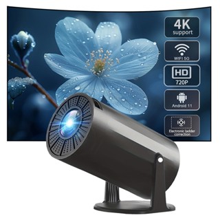 Máy chiếu mini HY300 Pro 4K bluetooth5.0 Full HDMI Android11 projector WiFi6 1080P máy chiếu phim Netflix YouTube
