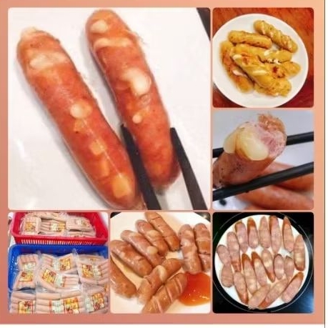 XÚC XÍCH PHÔ MAI 🧀. túi 500g(giao hỏa tốc)