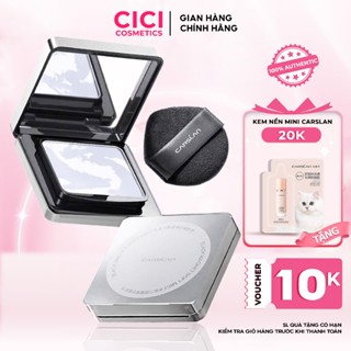 Phấn Nén trang điểm CARSLAN kiềm dầu lâu trôi 24 giờ Che Phủ Tốt Nhỏ Gọn Tiện Lợi Vỏ Nam Châm 8g
