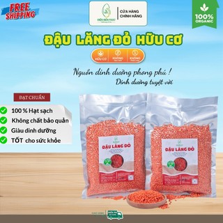  Đậu Lăng Đỏ Hữu Cơ Không Biến Đổi Gen Nhập Khẩu Canada Làm sữa hạt giảm cân cho bé ăn dặm 