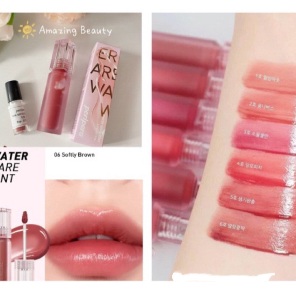 [SON CHIẾT] Son Tint Căng Bóng Ink  Bare Water Tint Ink Hàn Quốc