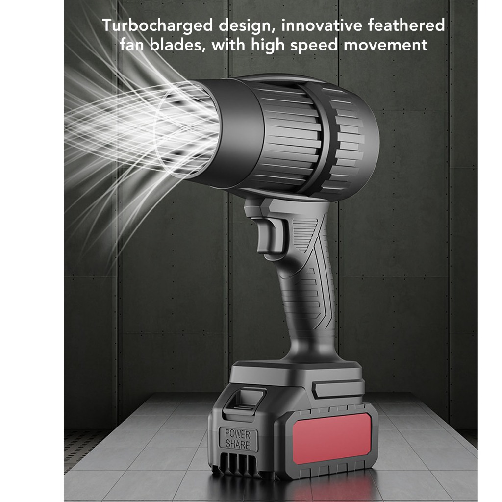 [SẴN HN]🚚 Máy thổi phản lực 500W, Máy thổi bụi cầm tay 40000RPM,máy thổi lá tốc độ, dọn dẹp mặt đất