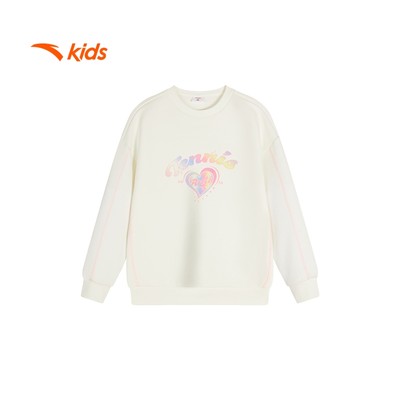 ANTA KIDS Áo SWEATER Dài Tay Bé Gái Life Culture Little Kids 4-7 Years Knitted Pullover 3624C9610