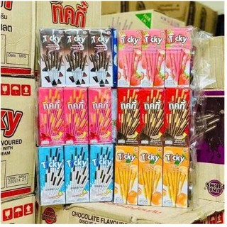  Bánh Que Soocla TICKY Thái Lan - 18g Hộp 