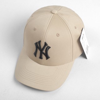 Mũ Nón lưỡi trai MLB nam nữ - Nón kết thêu logo NY thể thao kaki mền mịn thoáng mát thấm hút mồ hôi