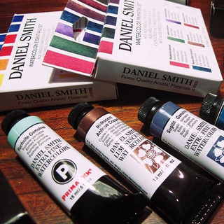 Màu nước Daniel Smith tông Cam / Nâu - tuýp 5ml/15ml