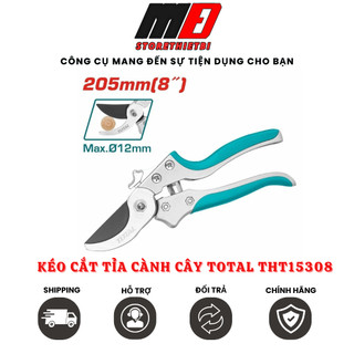 Kéo cắt tỉa cành cây 8"/205mm tht15308 total