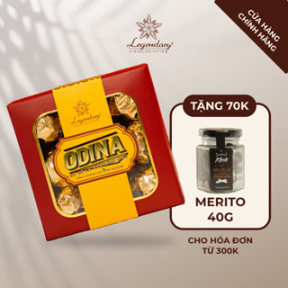 Hộp 9 viên 150g Socola Odina nhân hạt điều đồ ăn vặt nội địa - Socola Legendary