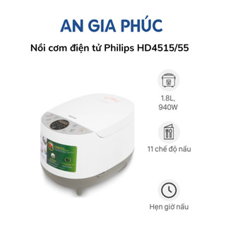  Nồi cơm điện tử Philips HD4515 55  1.8 Lít  - An Gia Phúc 