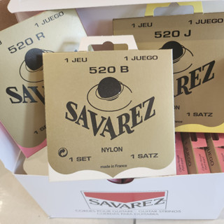  Bộ Dây Đàn Guitar Classic Savarez 520B R J - Hàng Chính Hãng Low High Tension Super High Tension 