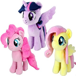  Gâu bông ngựa cầu vồng little pony hoạt hình dễ thương Gấu bông kỳ lân unicorn làm quà tặng cho bé 