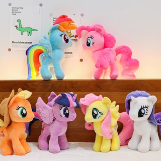  Gấu bông ngựa cầu vồng my little pony dễ thương Gấu bông kỳ lân hoạt hình đáng yêu làm quà tặng cho bé 