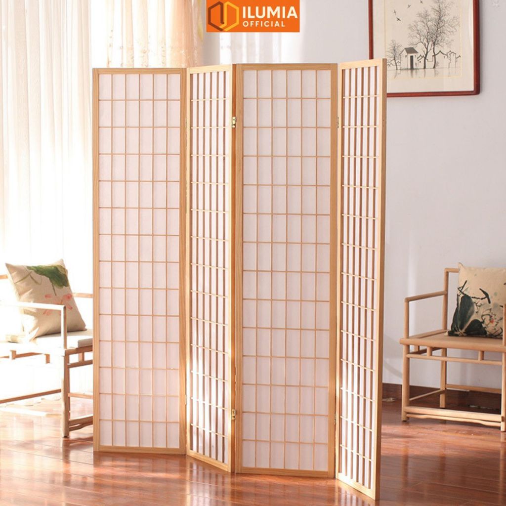 Vách ngăn phòng phong cách Nhật Bản thương hiệu ILUMIA