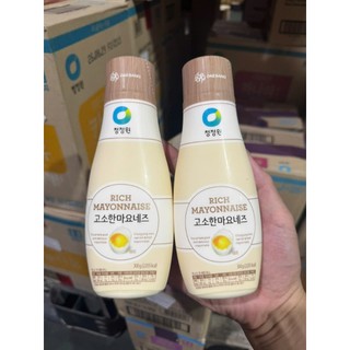 Sốt Mayonnaise Chai 300g, 500g - Daesang - Nhập Khẩu Nội Địa Hàn Quốc [청정원]  고소한마요네즈 CHUNGJUNGONE