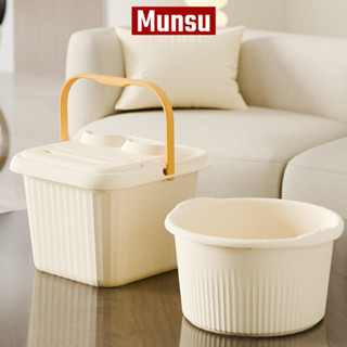  Chậu Ngâm Chân Thiết Kế Có Nắp Và Khe Cắm Điện Thoại Xô Nhựa Massage Ngâm Chân Loại Dày Dặn Cao Cấp C010 