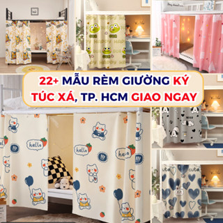 Rèm Giường KTX Sinh Viên, Mẫu Hot Trên Thị Trường, Đa Dạng Màu Sắc, Tạo Không Gian Riêng Tư, Giao Nhanh
