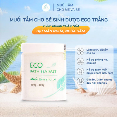 Muối Tắm Bé Htx Sinh Dược 400g Thành Phần Từ Thiên Nhiên Làm Sạch Và Giữ Ẩm, An Toàn Cho Làn Da Bé