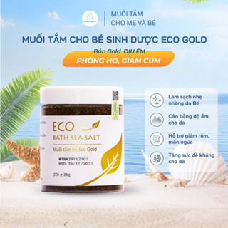 Muối Tắm Cho Bé Sinh Dược Eco Gold 370g Hương Thơm Tự Nhiên, Làm Sạch Và Tăng Sức Đề Kháng Cho Da Bé