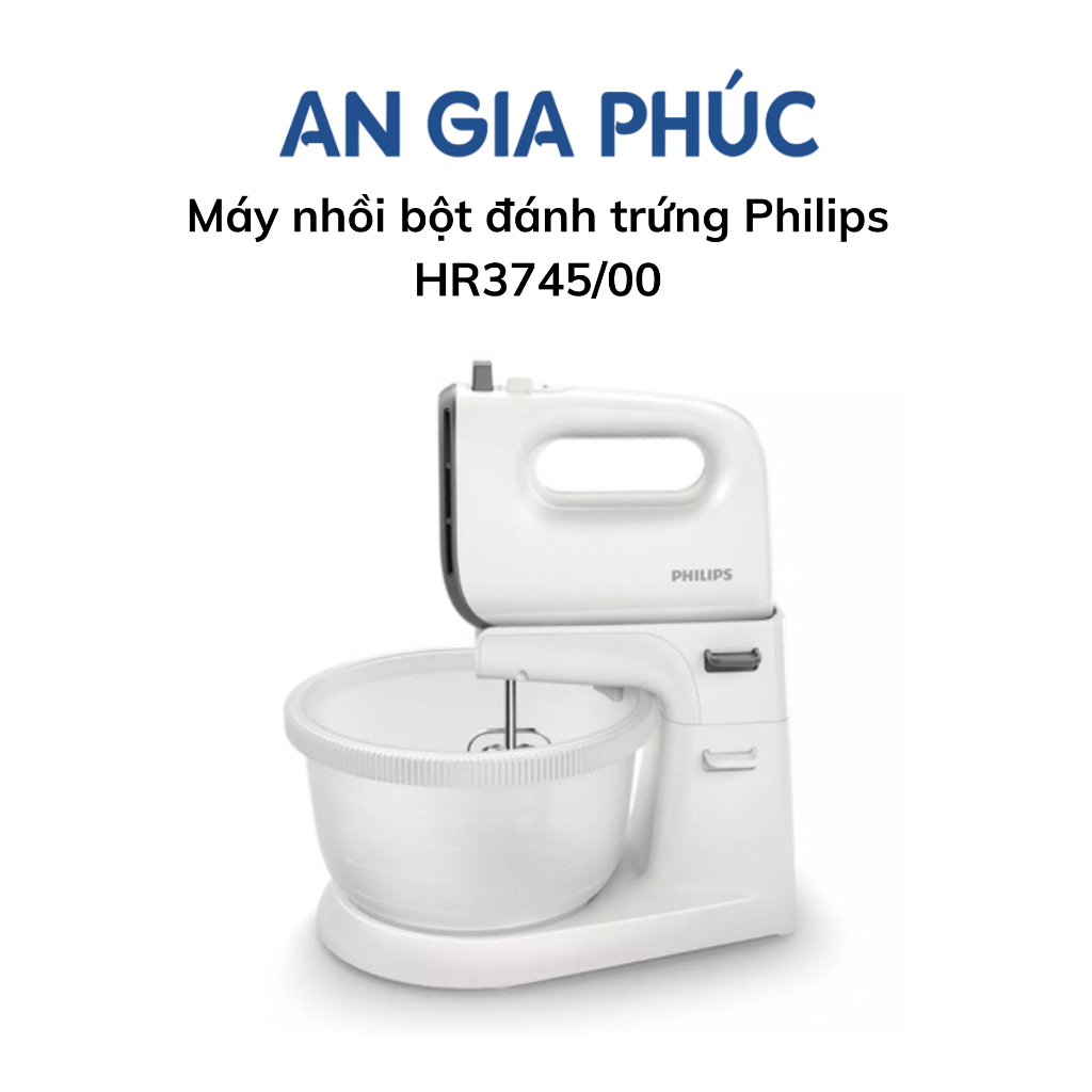 Máy nhồi bột đánh trứng Philips HR3745/00 - An Gia Phúc
